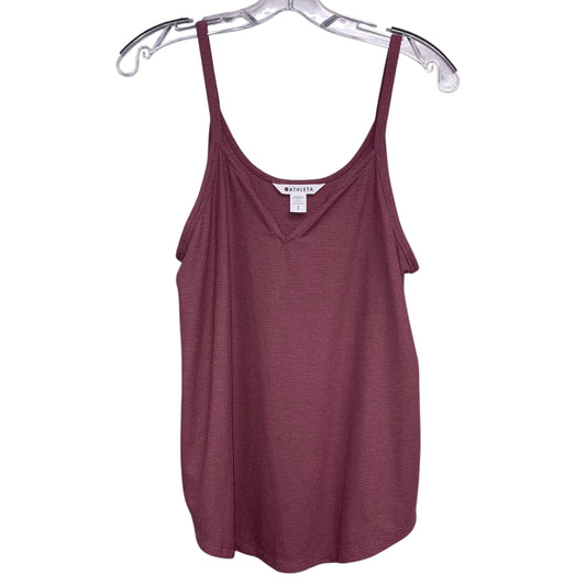 Athletic Tank Top By Athleta In Pink, Size:S