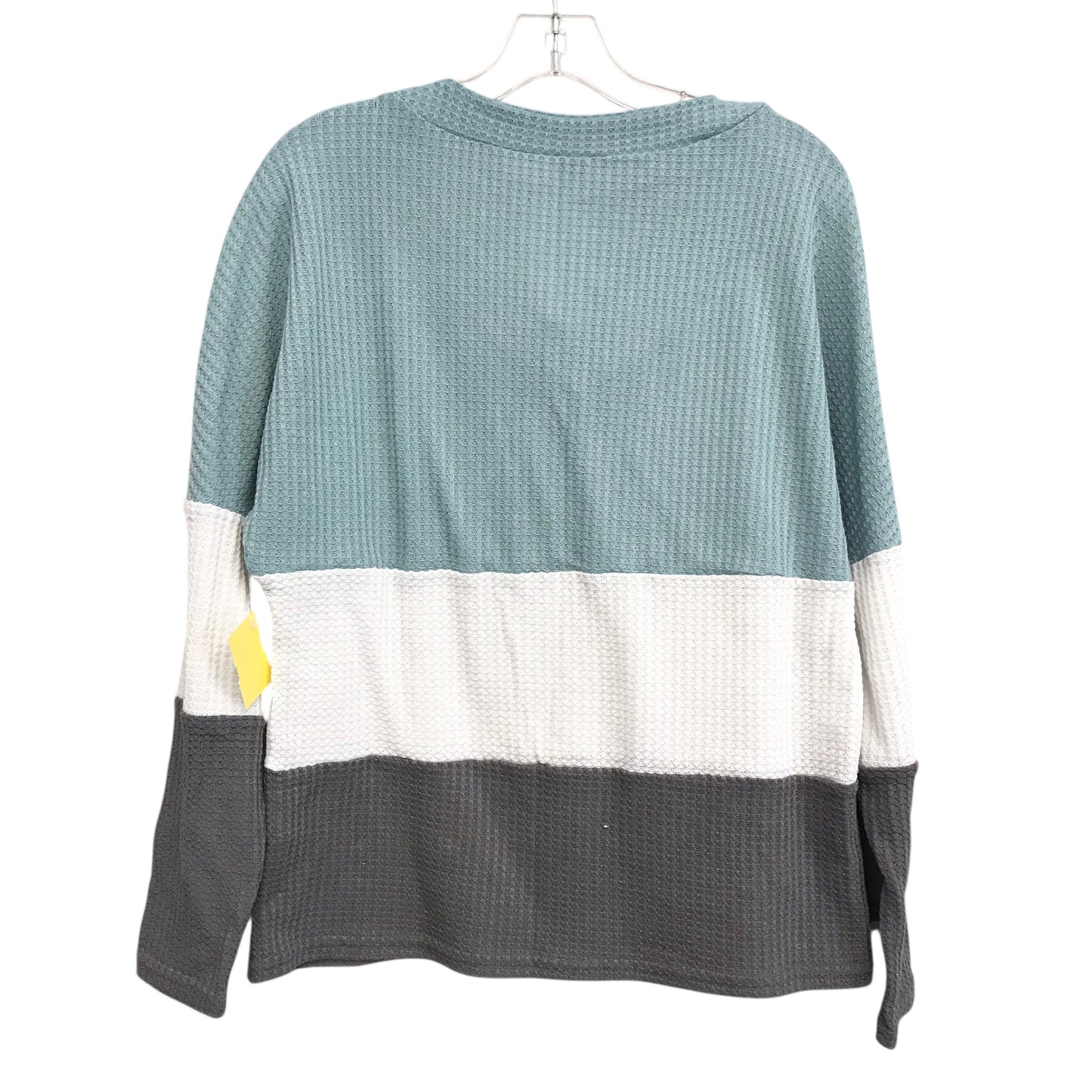 Top Ls By Shein In Green & Grey, Size:L