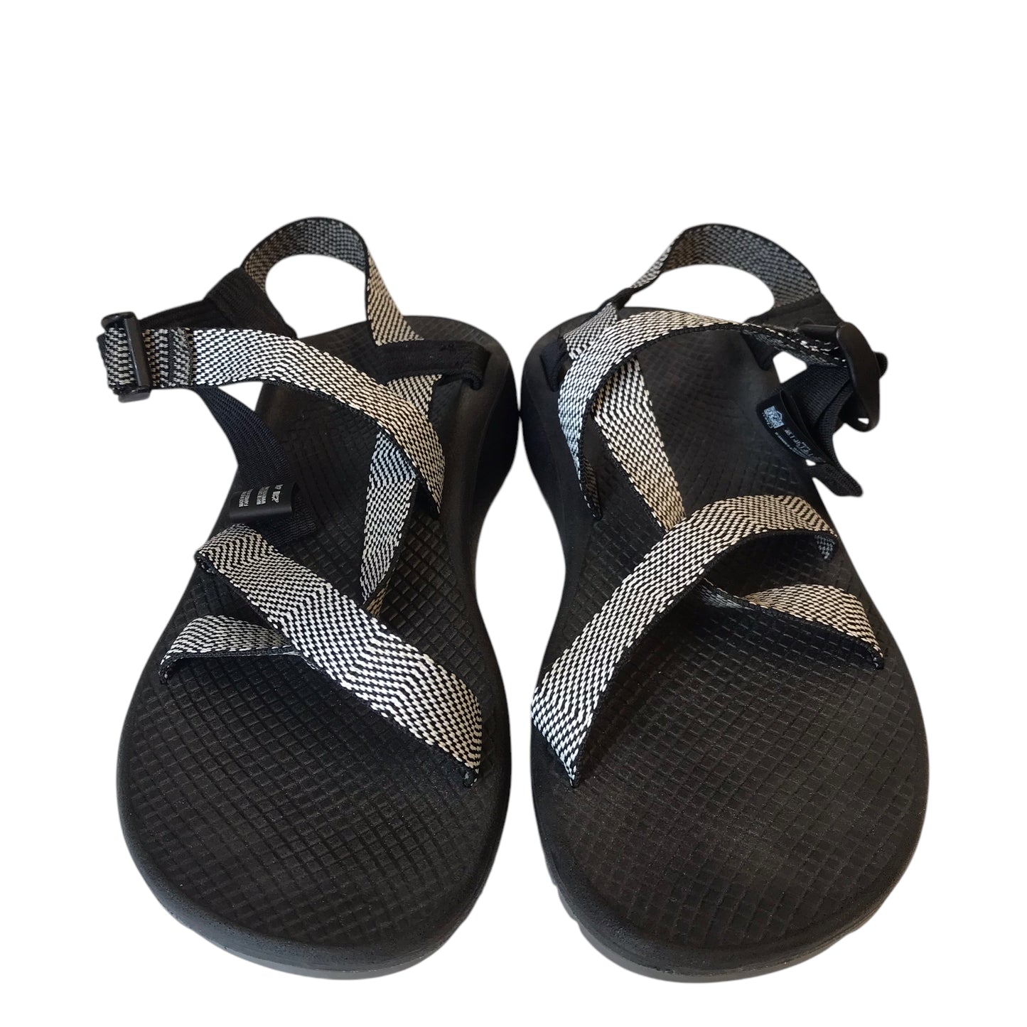 Sandals Flats By Chacos In Black & White, Size:10