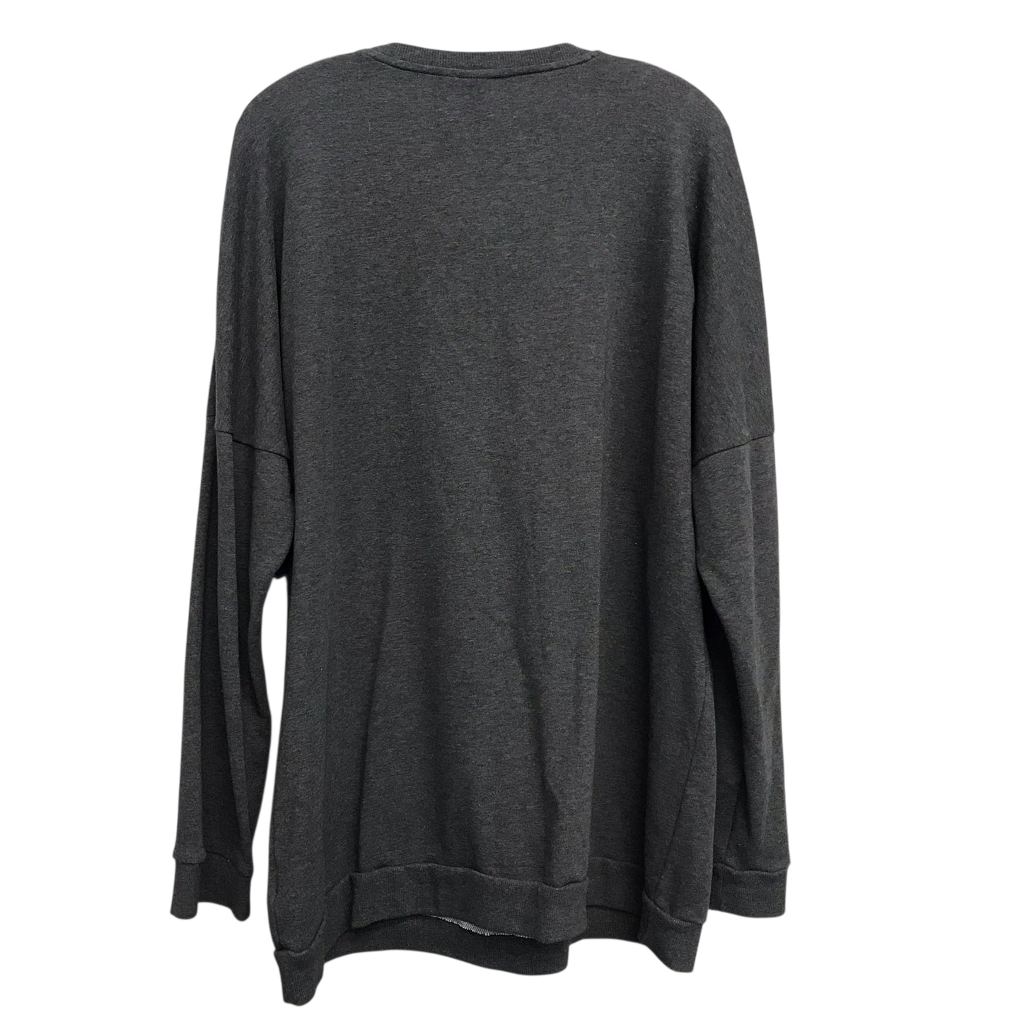 Sweatshirt Crewneck By Adidas In Grey, Size:Xl