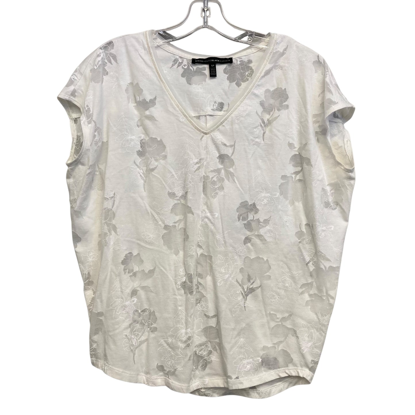 Top Ss By White House Black Market In Ivory, Size:Xs