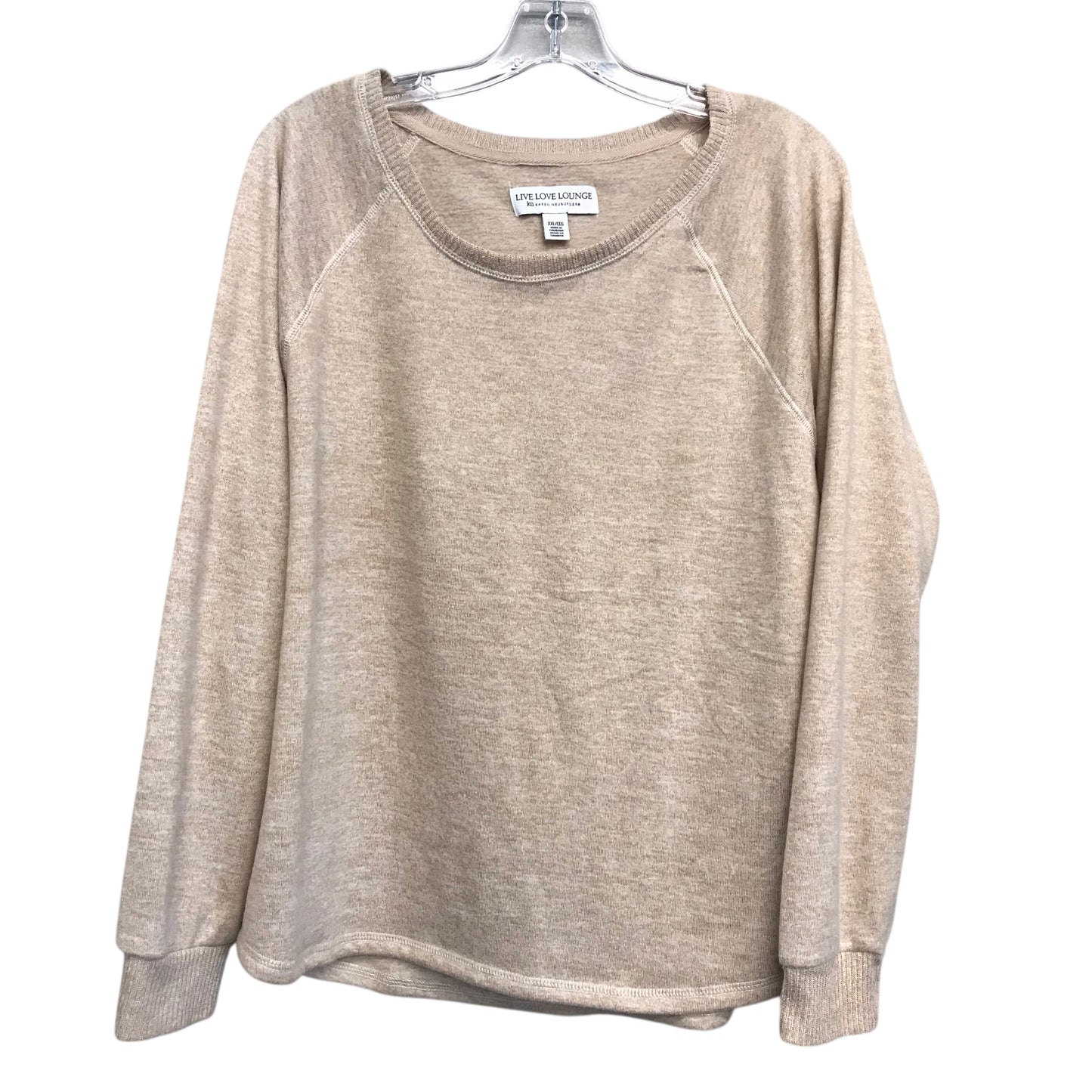 Sweater By Karen Neuburger In Beige, Size:1X