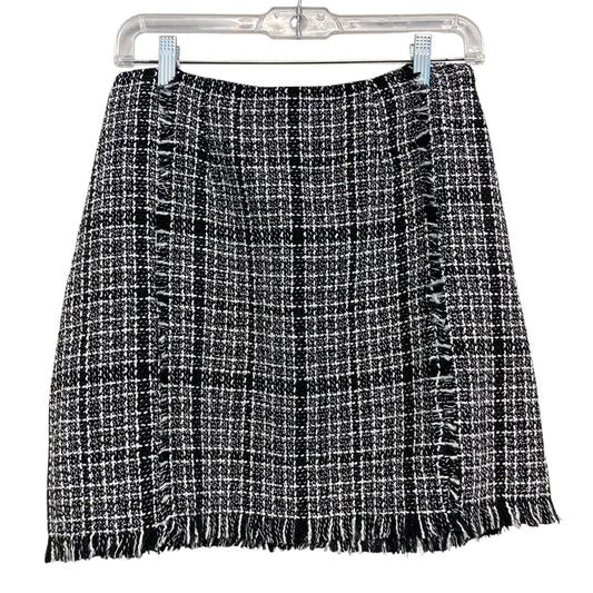 Skirt Mini & Short By Shein In Black & White, Size:M