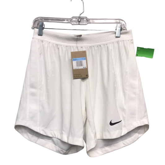Athletic Shorts By Nike Apparel In White, Size:M