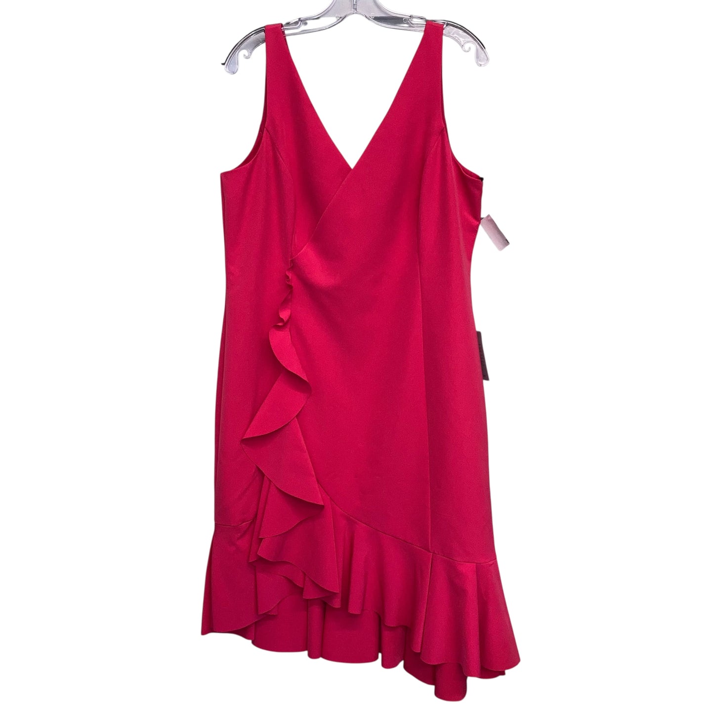 Dress Party Short By Vince Camuto In Pink, Size:Xl