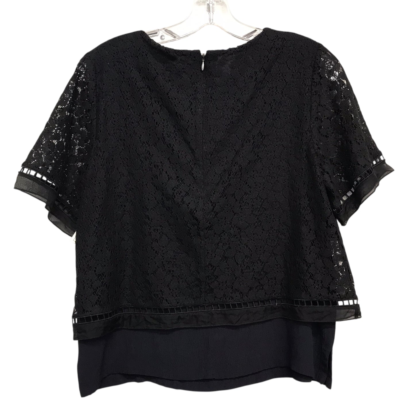 Top Ss By Rebecca Taylor In Black, Size:M