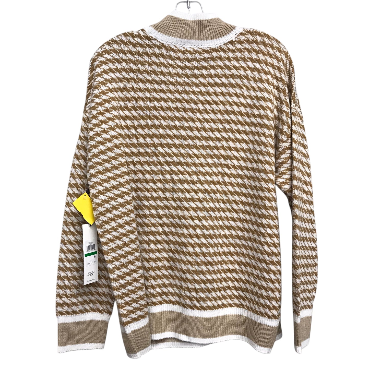 Sweater By Calvin Klein In Brown, Size:L
