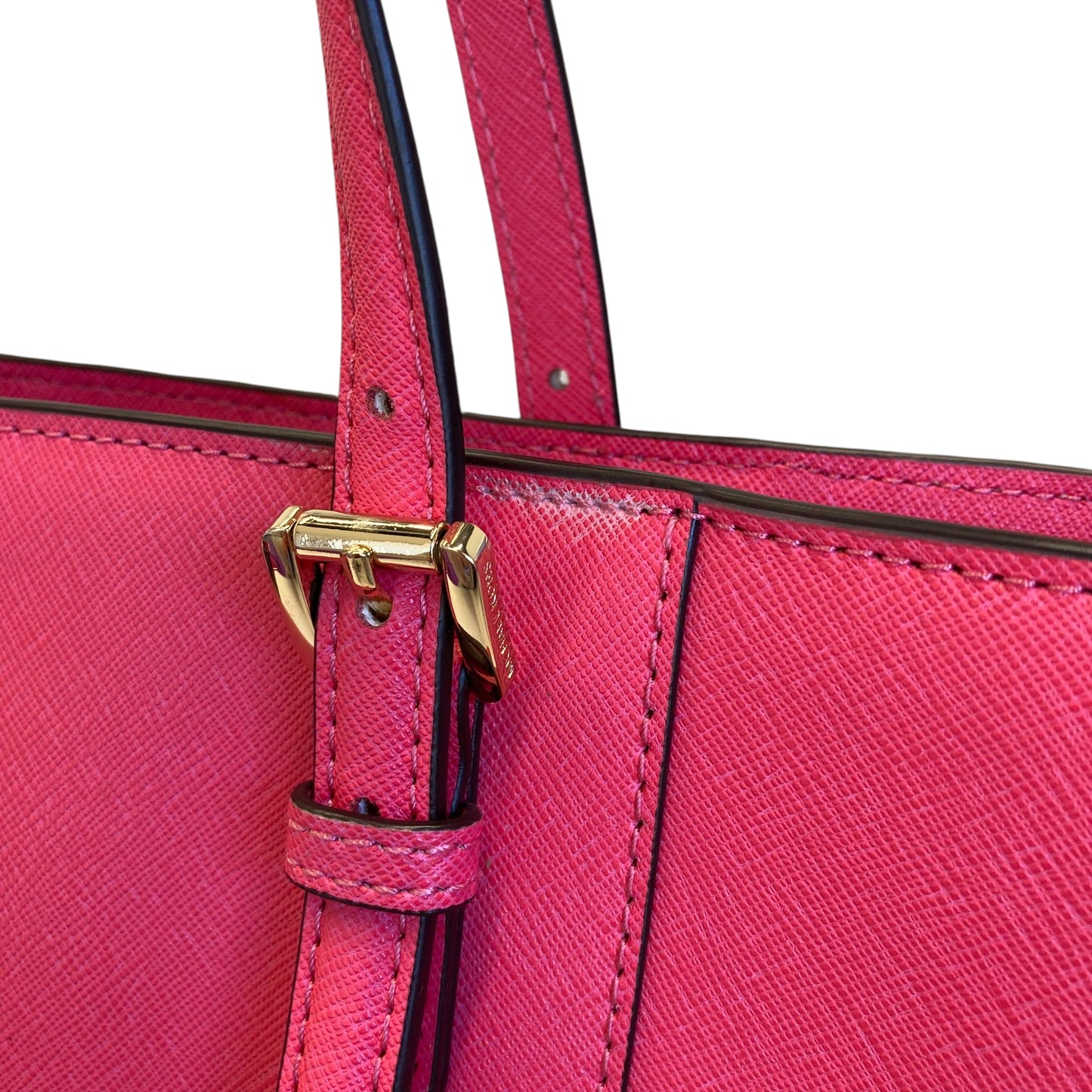 Handbag Designer By Michael Kors In Pink, Size:Medium