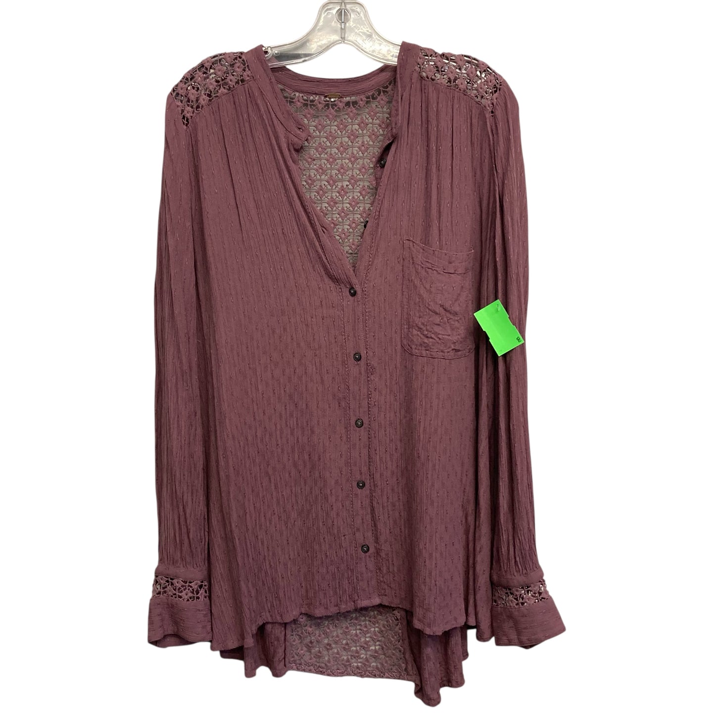 Top Ls By Free People In Mauve, Size:M