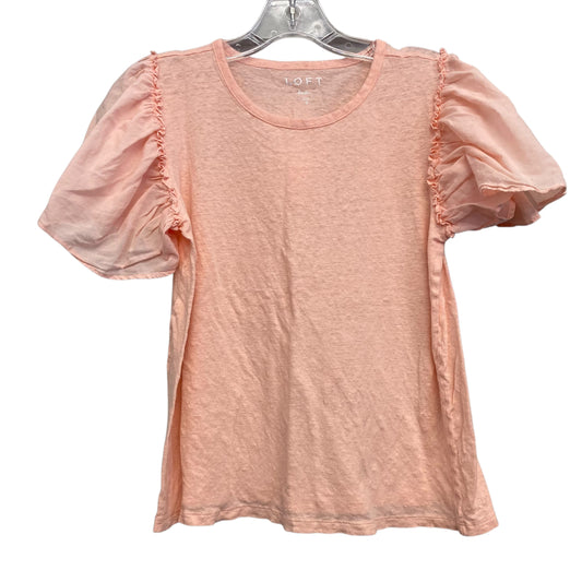 Top Ss By Loft In Peach, Size:S