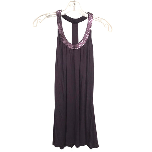Top Sleeveless By Mossimo In Purple, Size:L