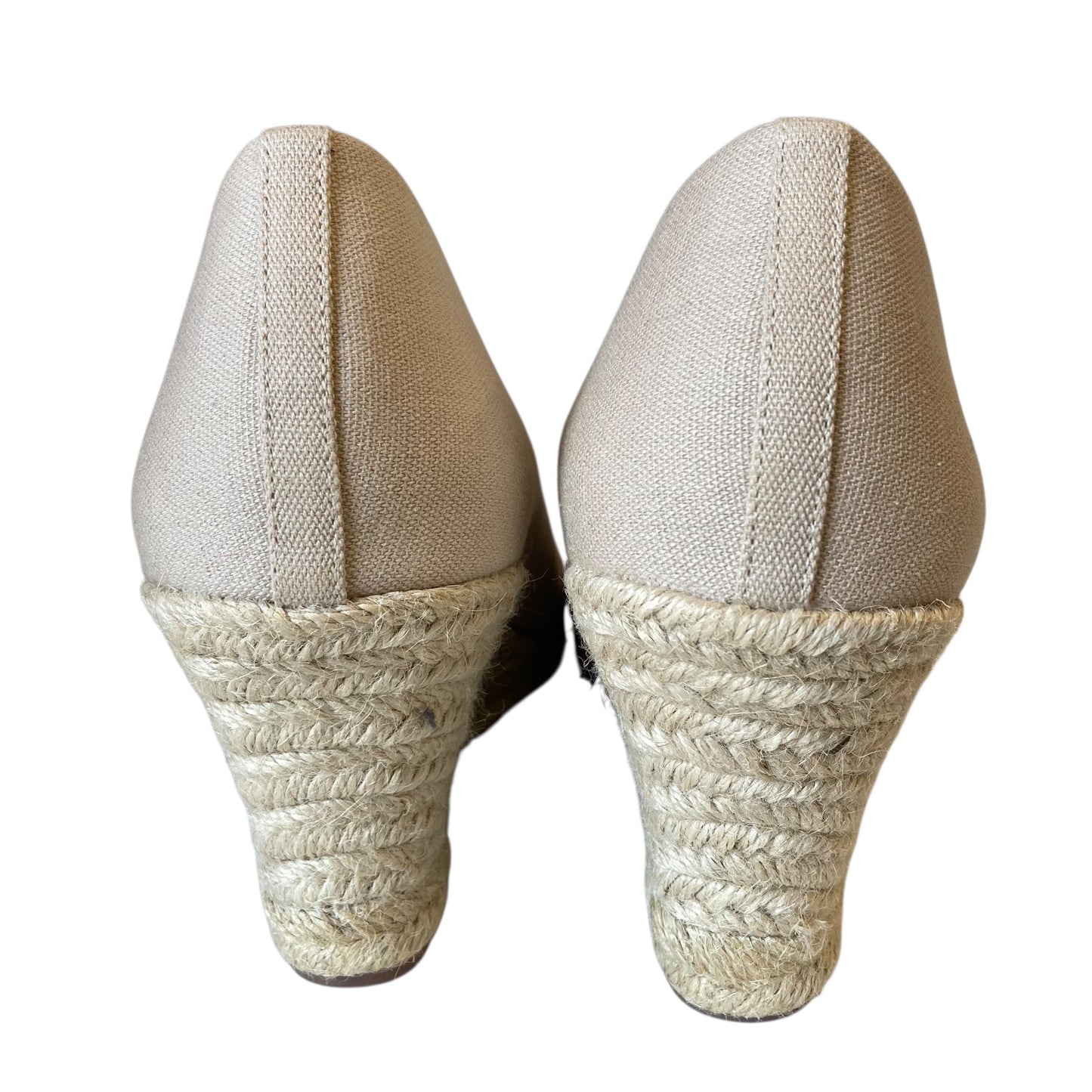 Shoes Heels Wedge By J. Crew In Tan, Size:12