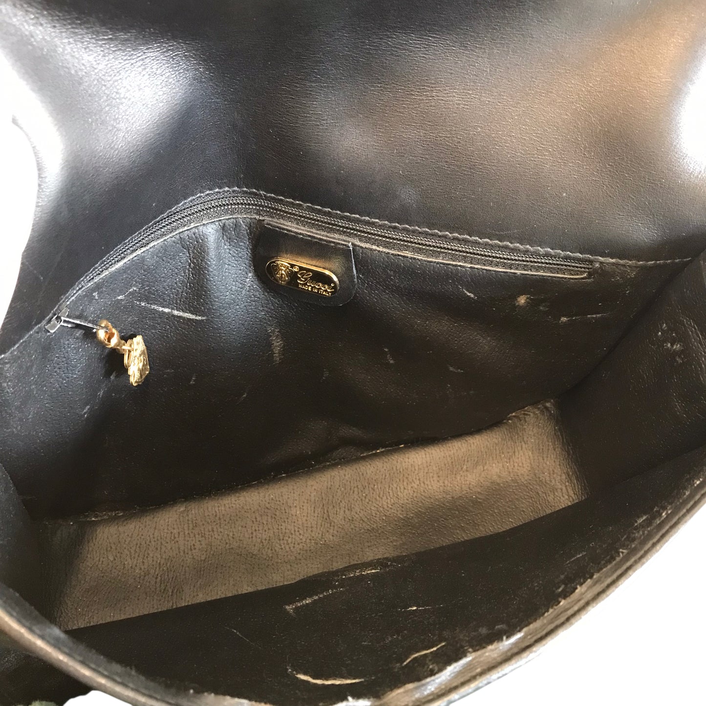 Crossbody Luxury Designer By Gucci In Black, Size:Medium