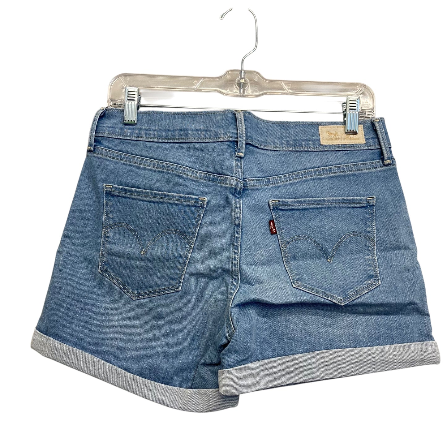 Shorts By Levis In Blue Denim, Size:4