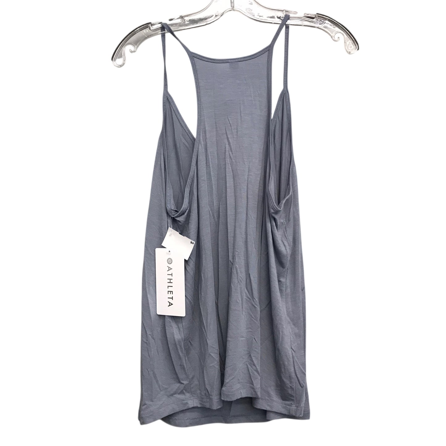 Athletic Tank Top By Athleta In Grey, Size:L
