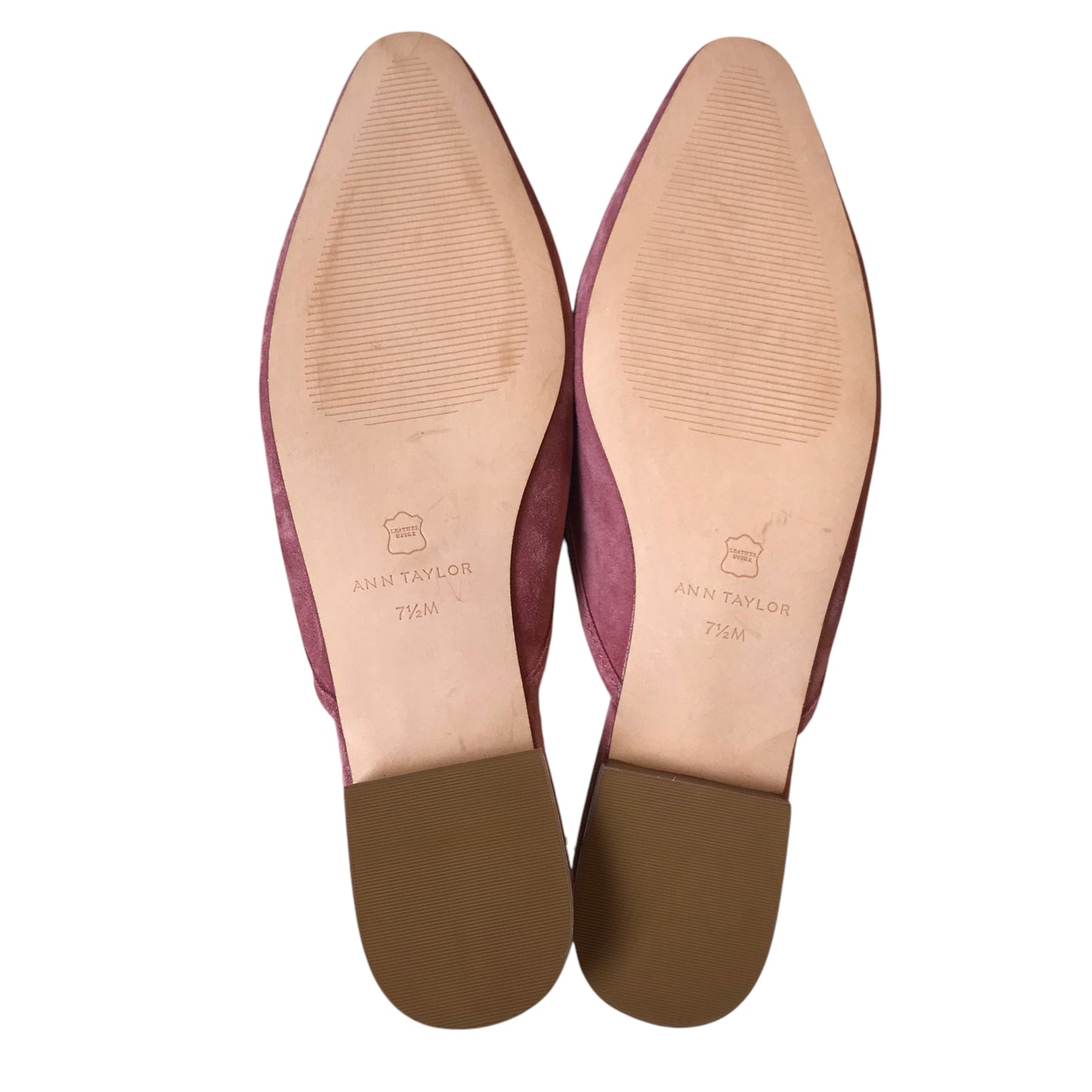 Shoes Flats By Ann Taylor In Pink, Size:7.5