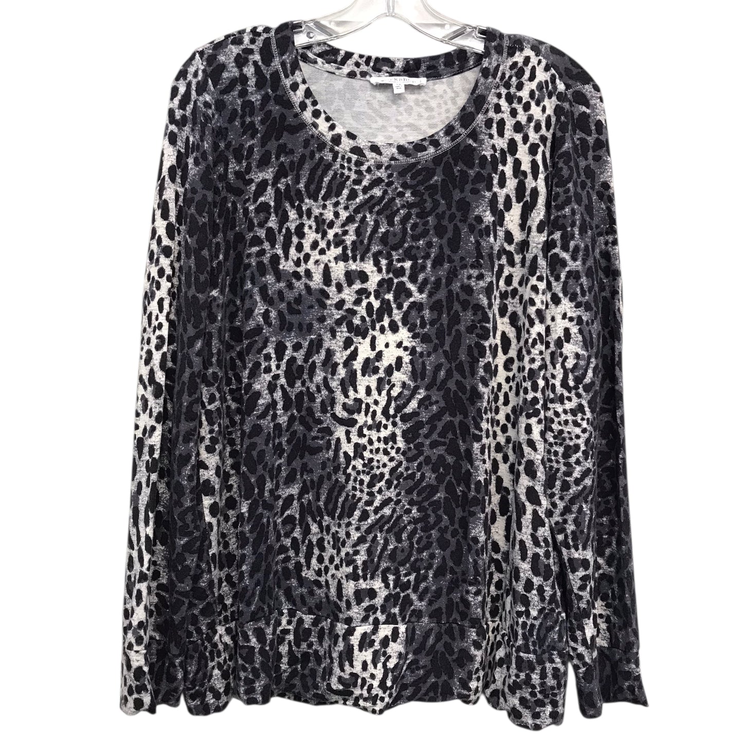 Top Ls By Workshop In Animal Print, Size:1X