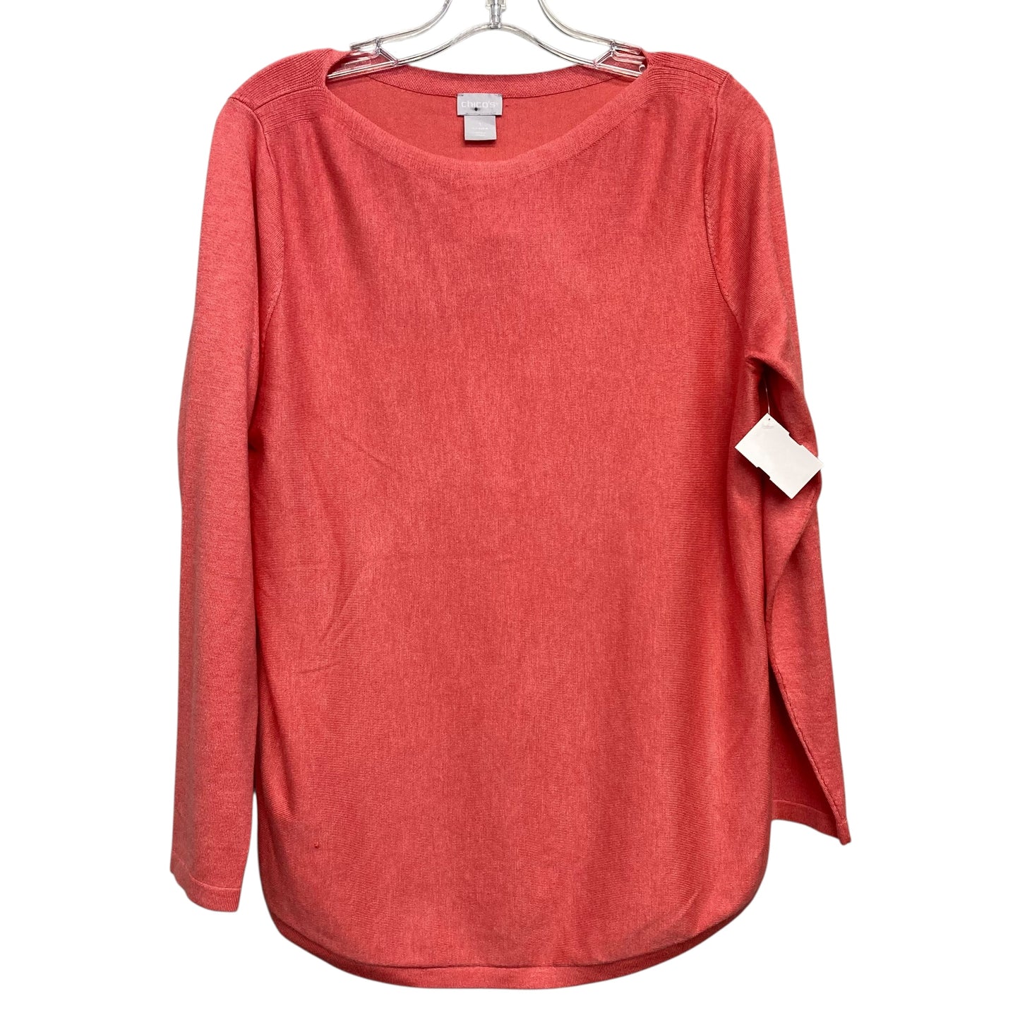 Top Ls Basic By Chicos In Orange, Size:M
