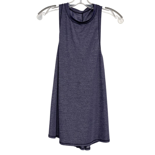 Athletic Tank Top By Lululemon In Purple, Size:Xs