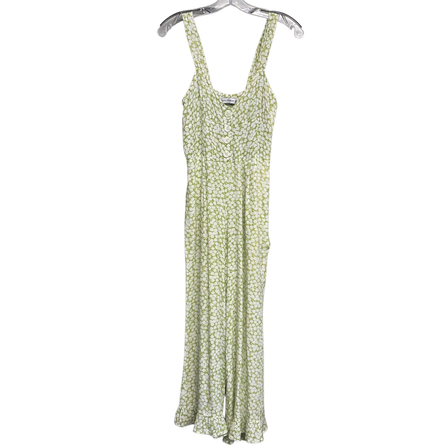 Jumpsuit By Faithfull The Brand In Green & White, Size:S