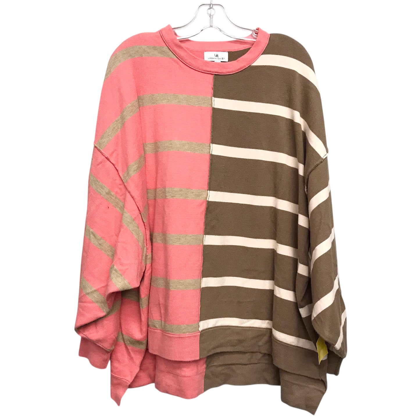 Top Ls By Urban Daizy In Striped Pattern, Size:S