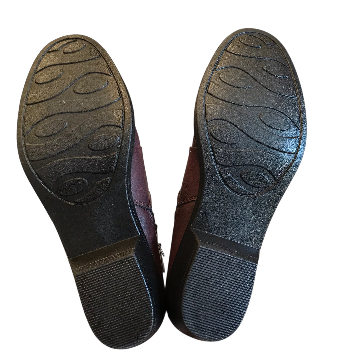 Boots Ankle Heels By Easy Street In Red, Size:10