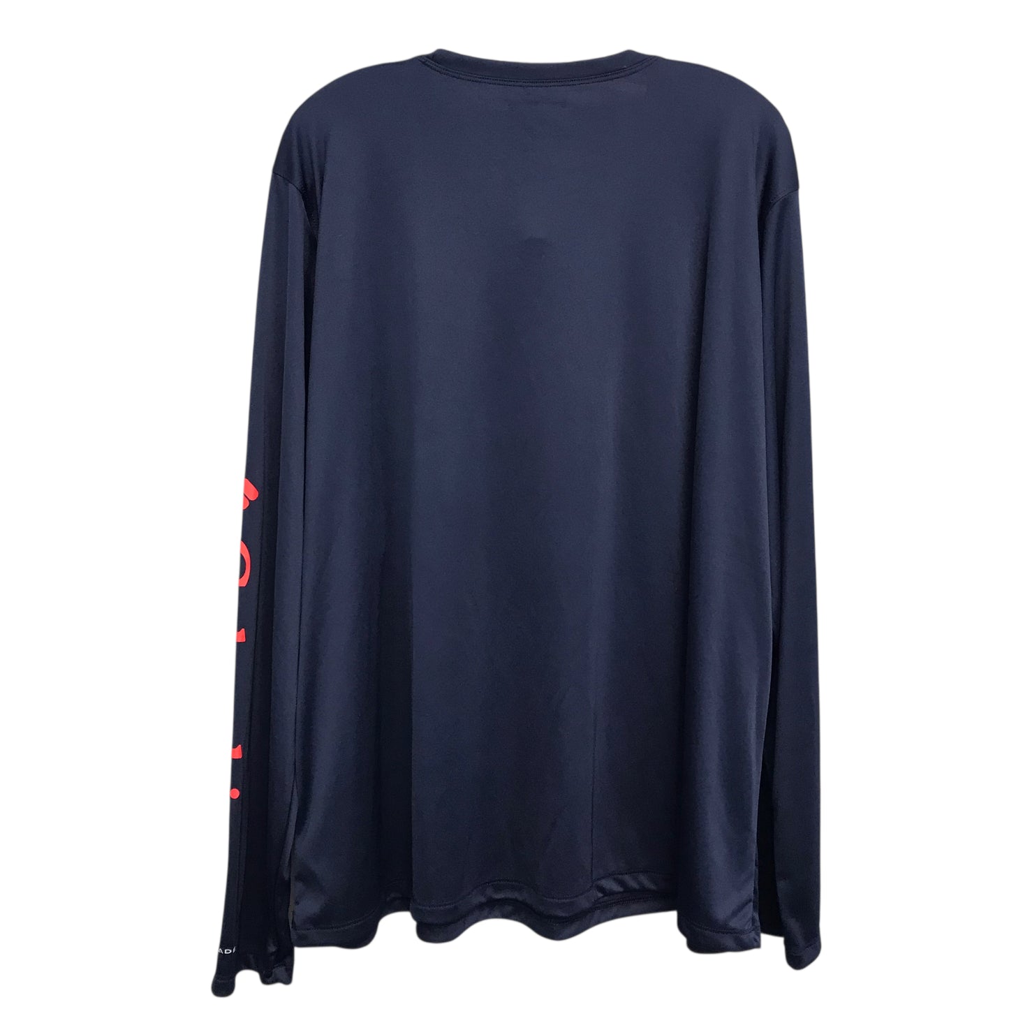 Athletic Top Ls Crewneck By Columbia In Navy, Size:3X
