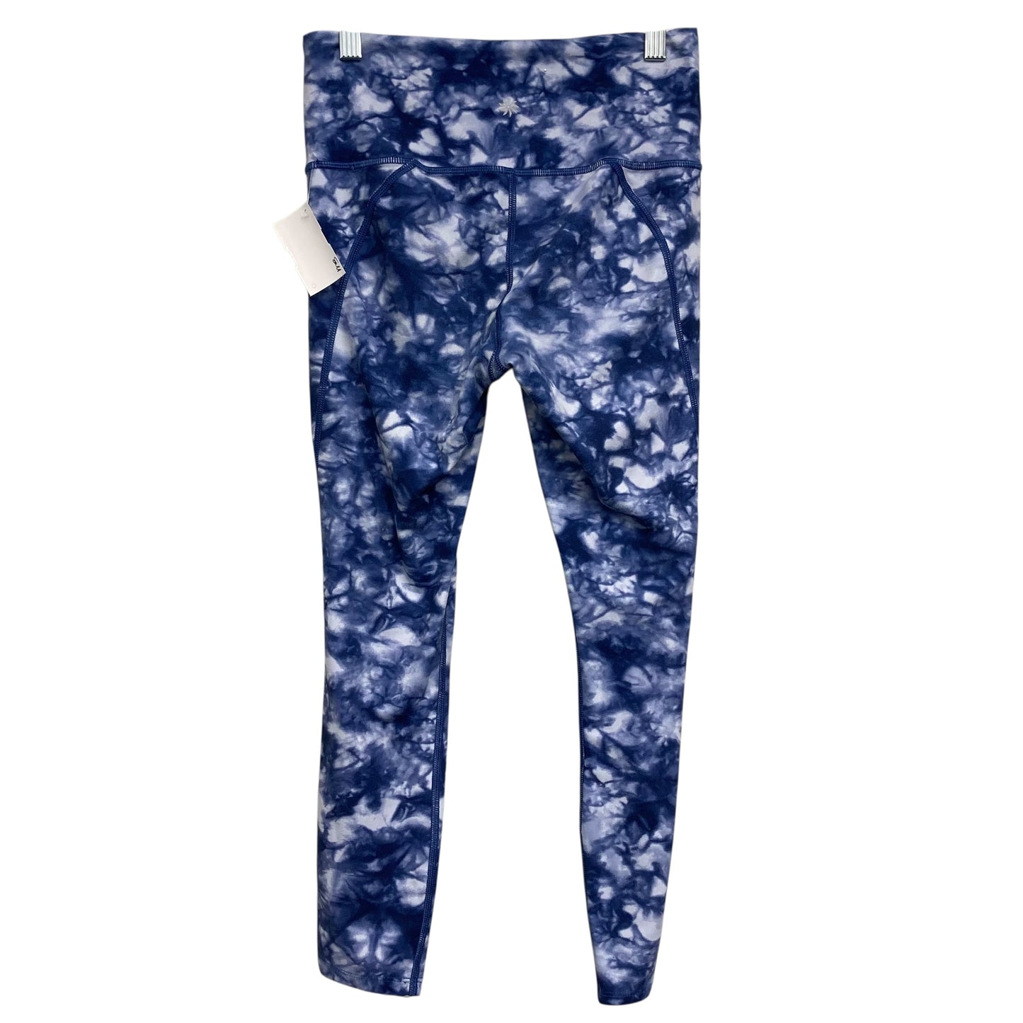 Athletic Capris By Athleta In Blue & White, Size:Xs