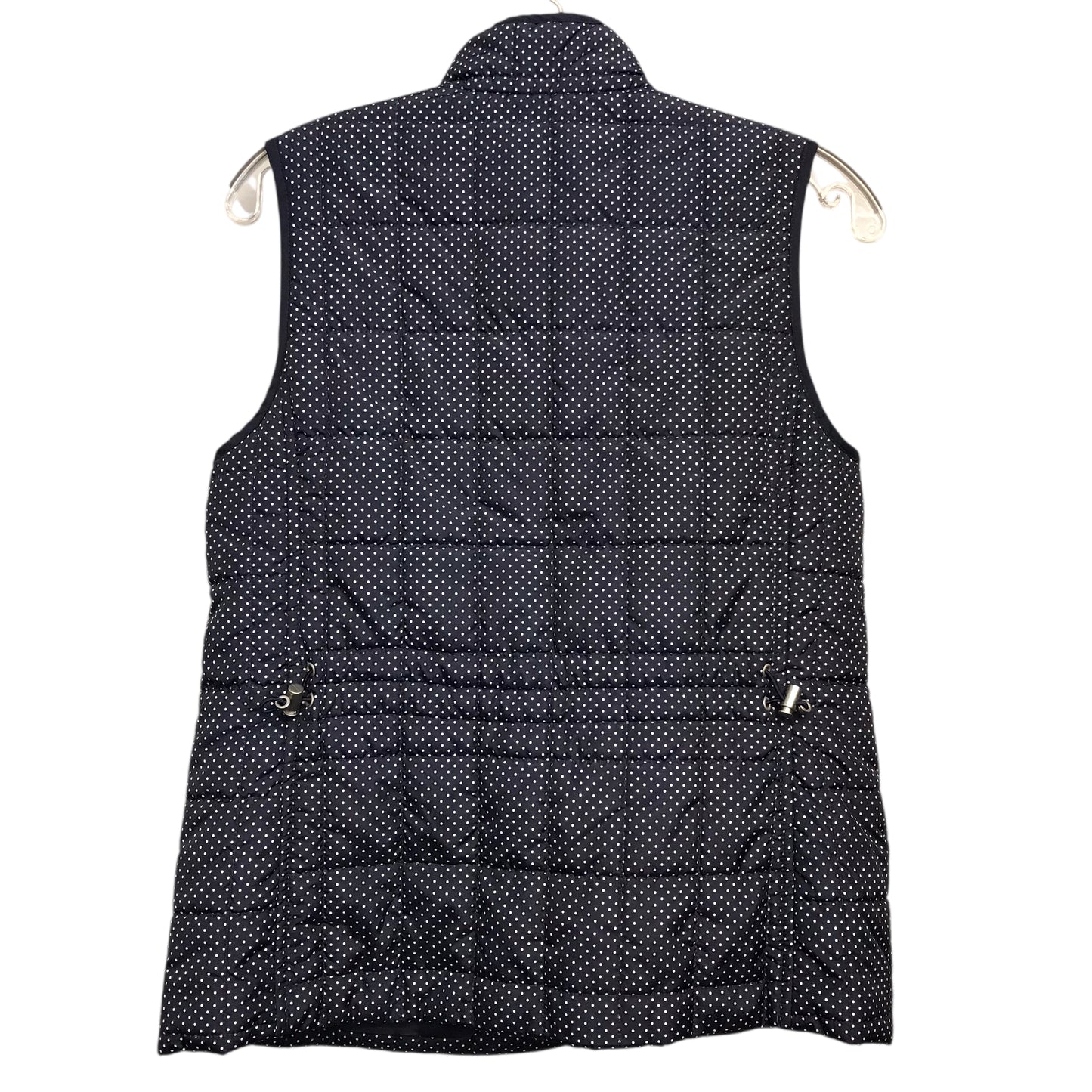 Vest Puffer & Quilted By Croft And Barrow In Polkadot Pattern, Size:S