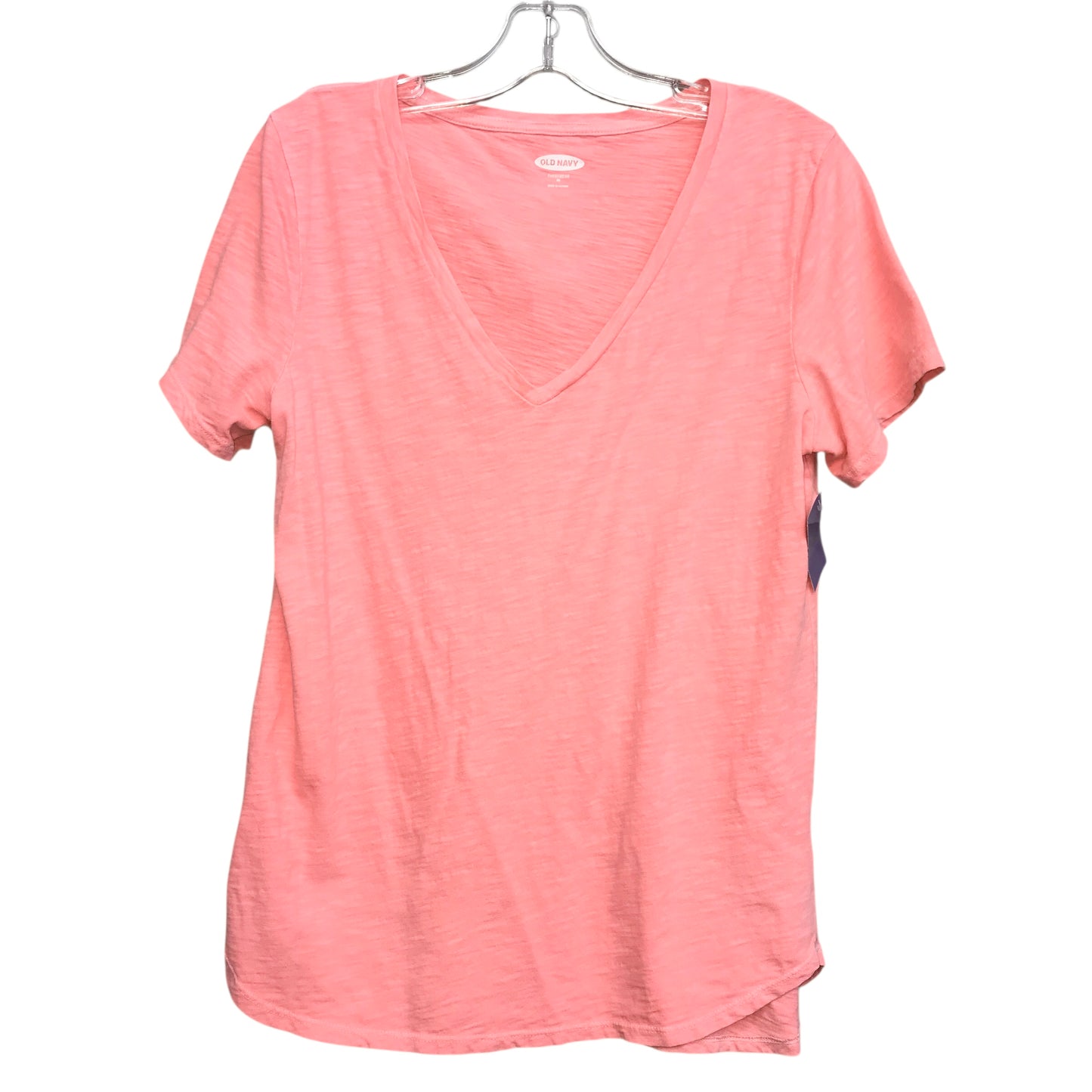 Top Ss Basic By Old Navy In Pink, Size:M