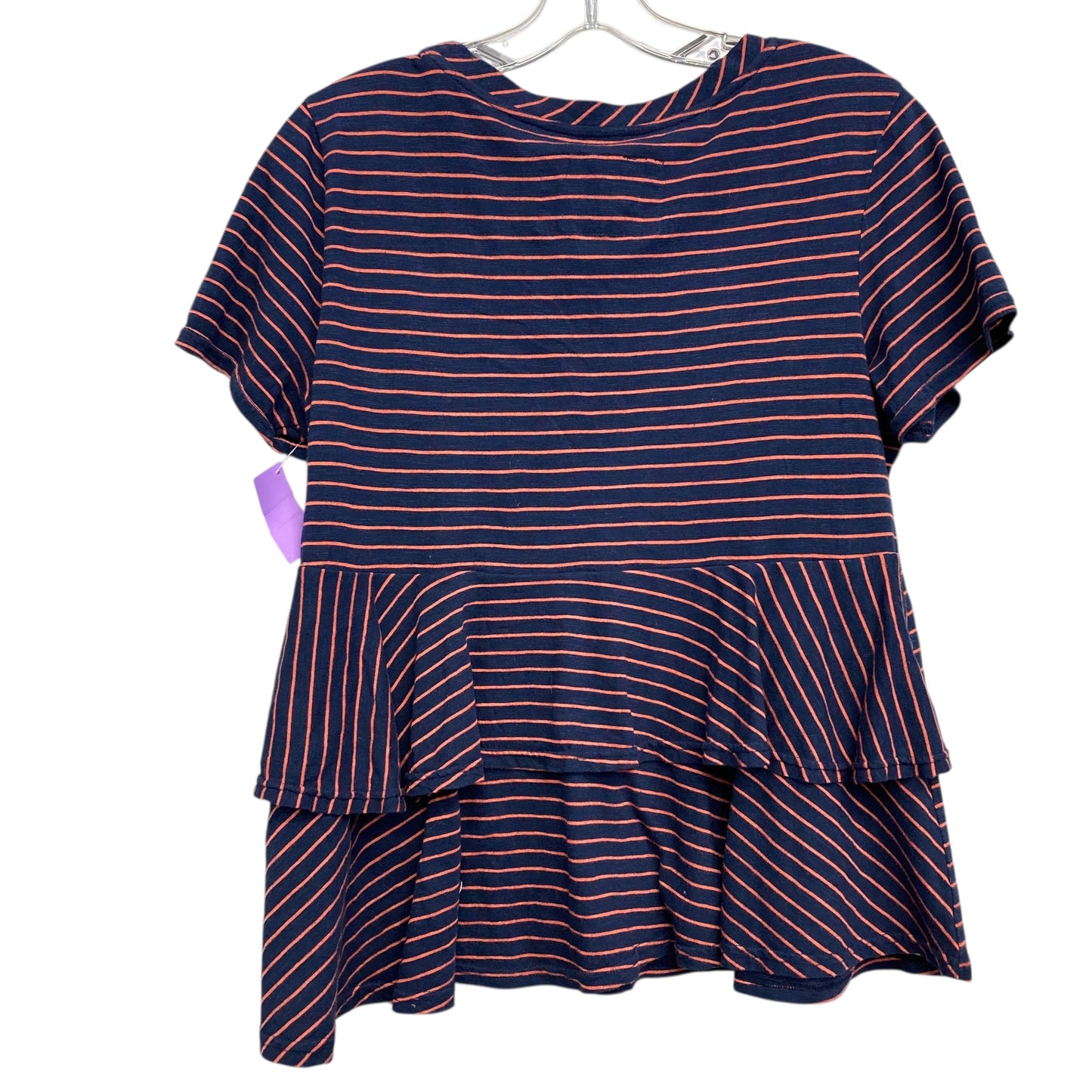 Top Ss By Anthropologie In Blue & Pink, Size:M