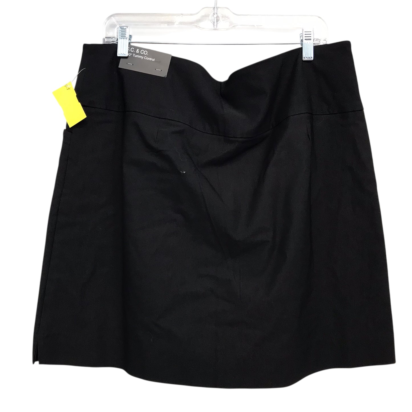 Skort By Sc & Co In Black, Size:18