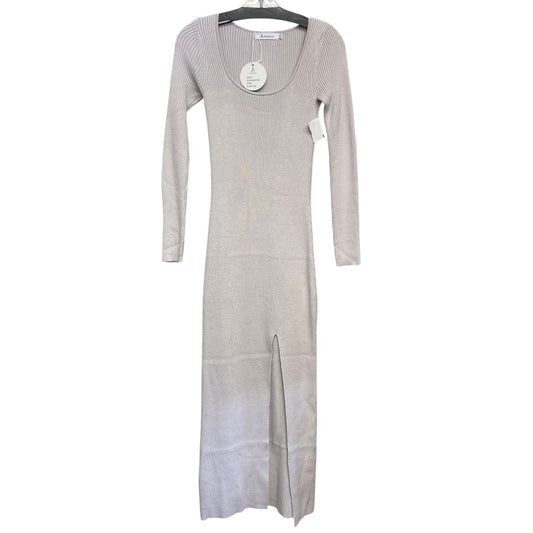 Dress Sweater By Anrabess In Tan, Size:S