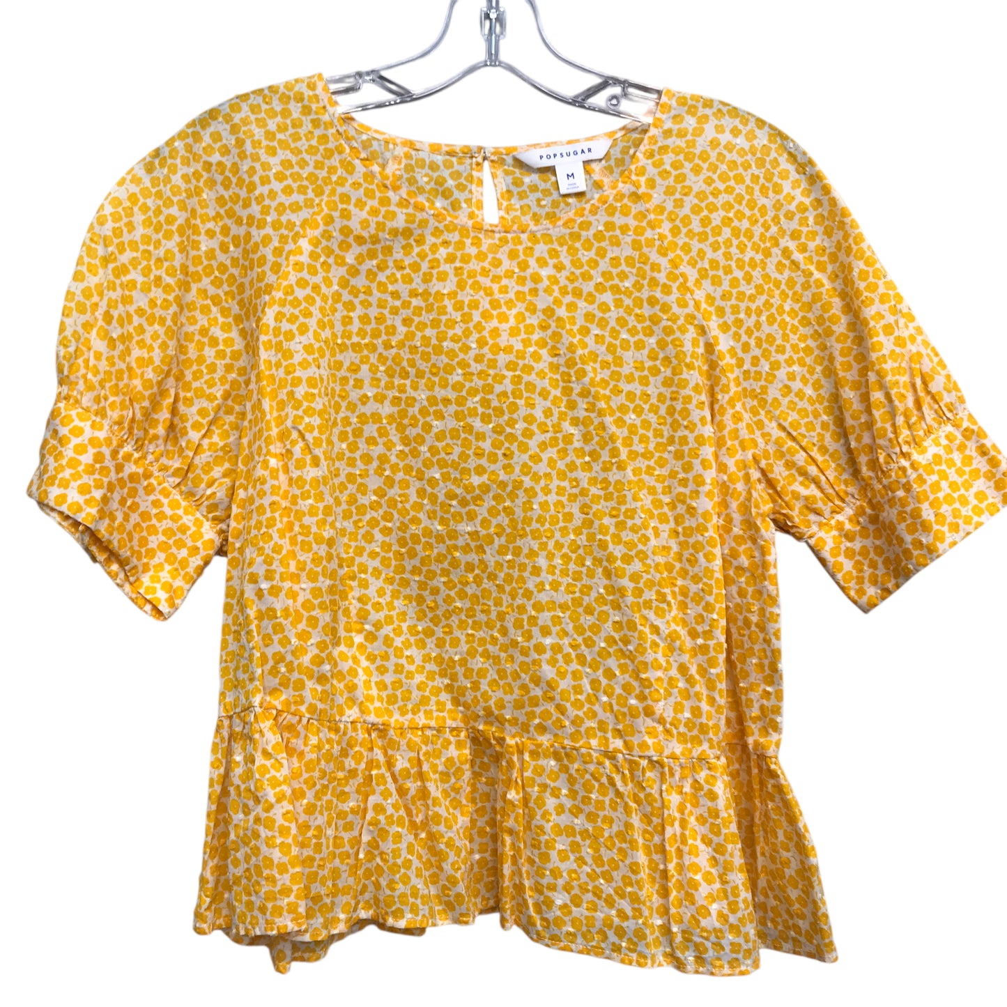 Top Ss By Popsugar In Yellow, Size:M