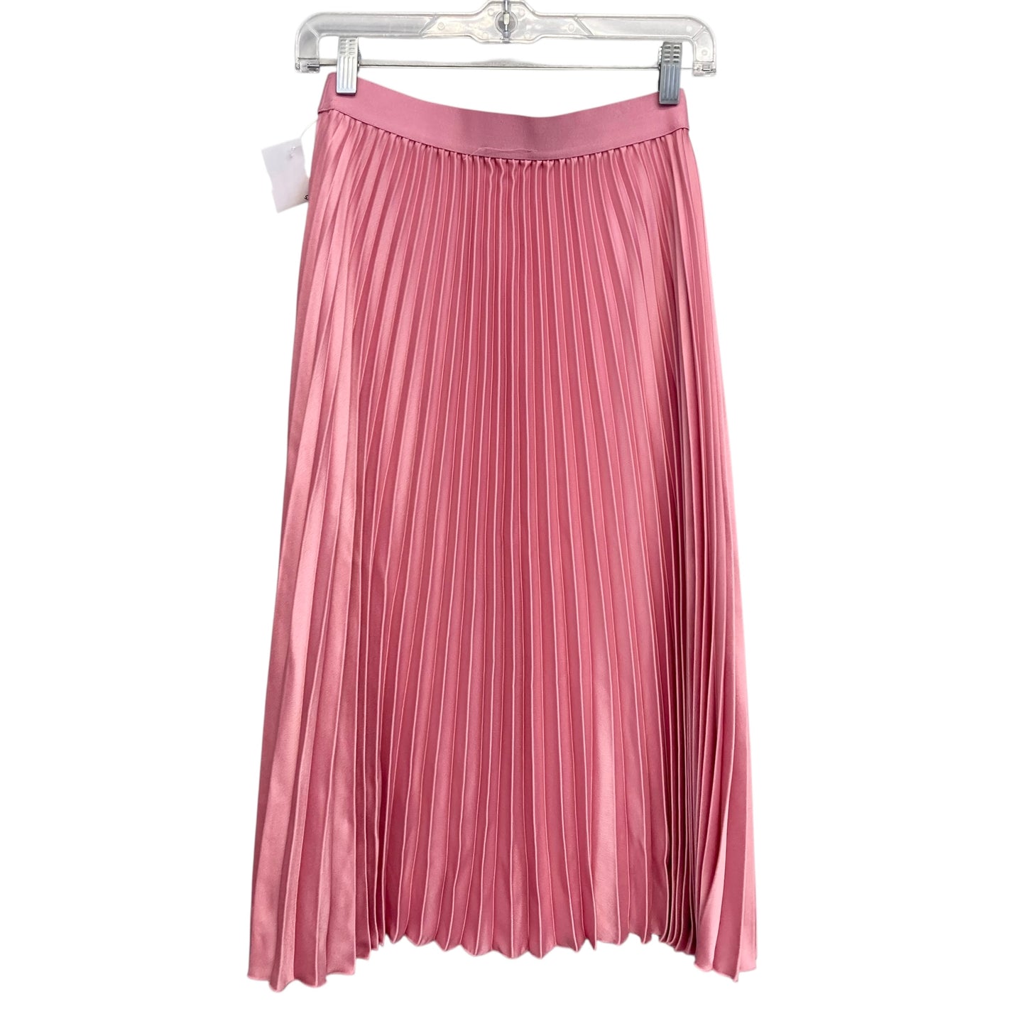 Skirt Midi By H&M In Pink, Size:4