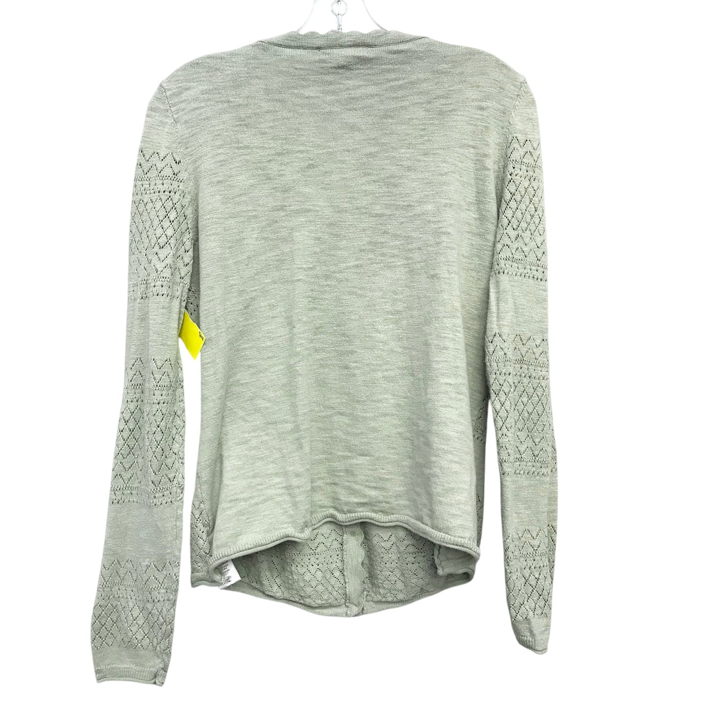 Cardigan Designer By Frye In Green, Size:M