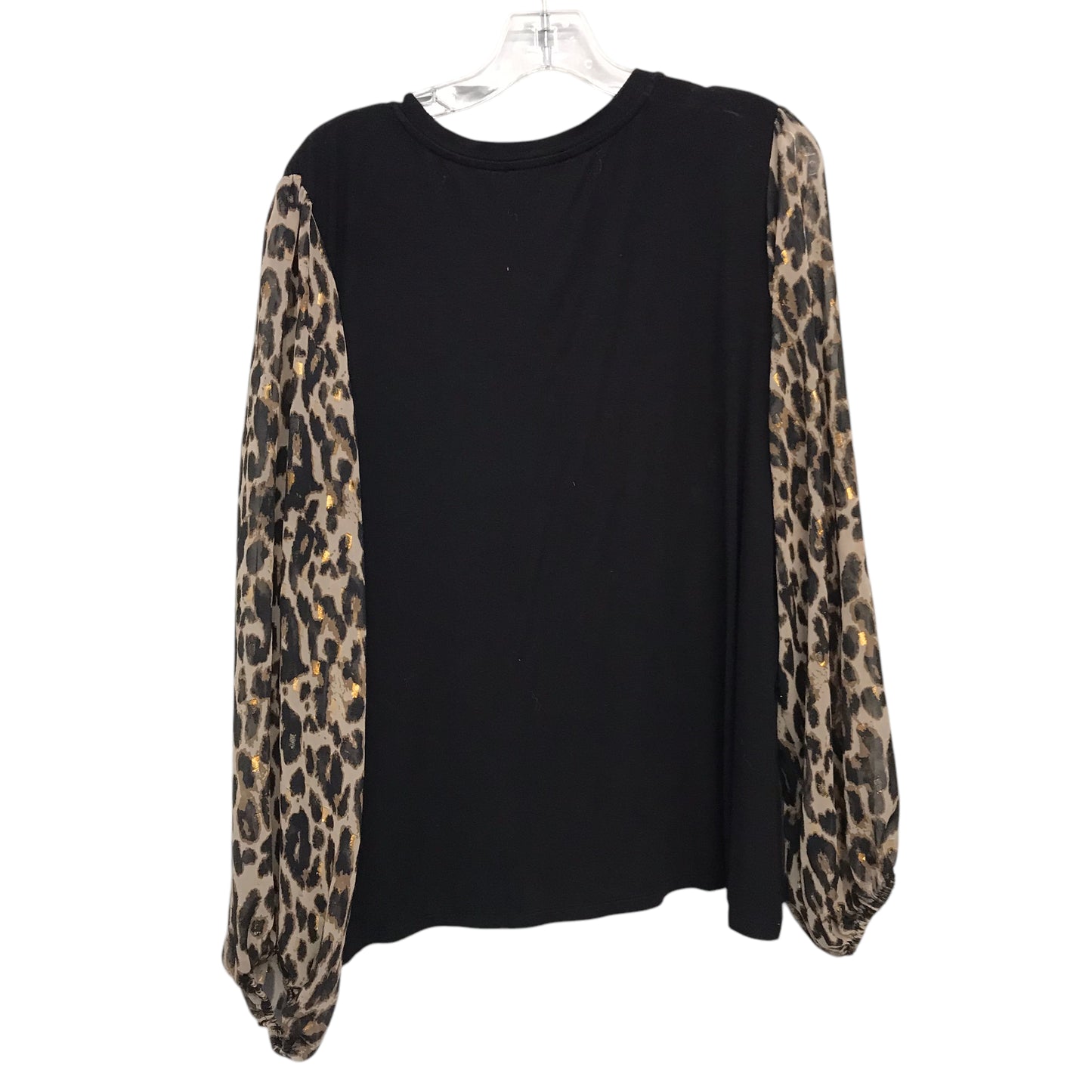 Top Ls By Premise In Black, Size:2X