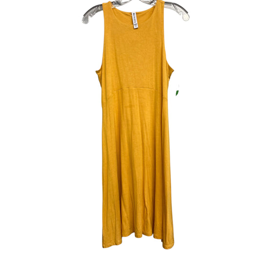 Dress Casual Midi By Athleta In Gold, Size:S