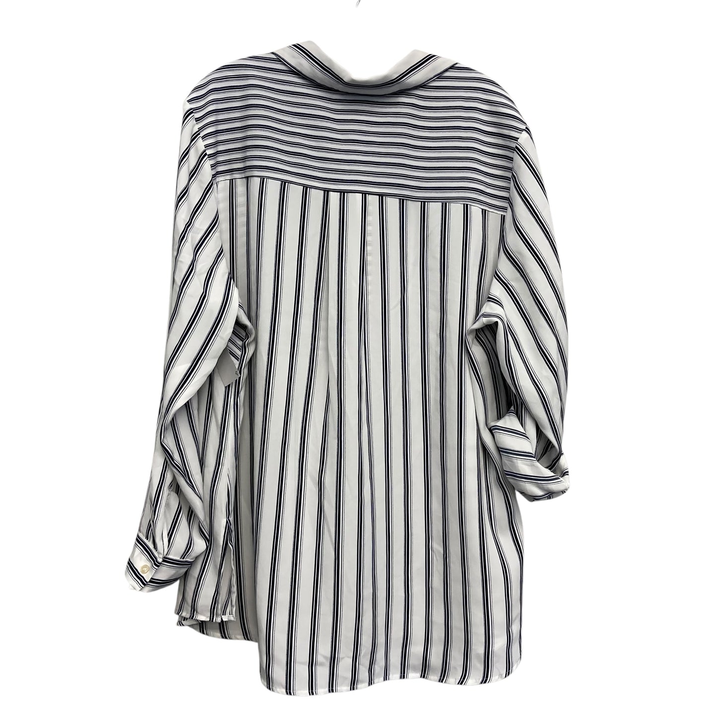 Top Ls By Charter Club In Striped Pattern, Size:2X