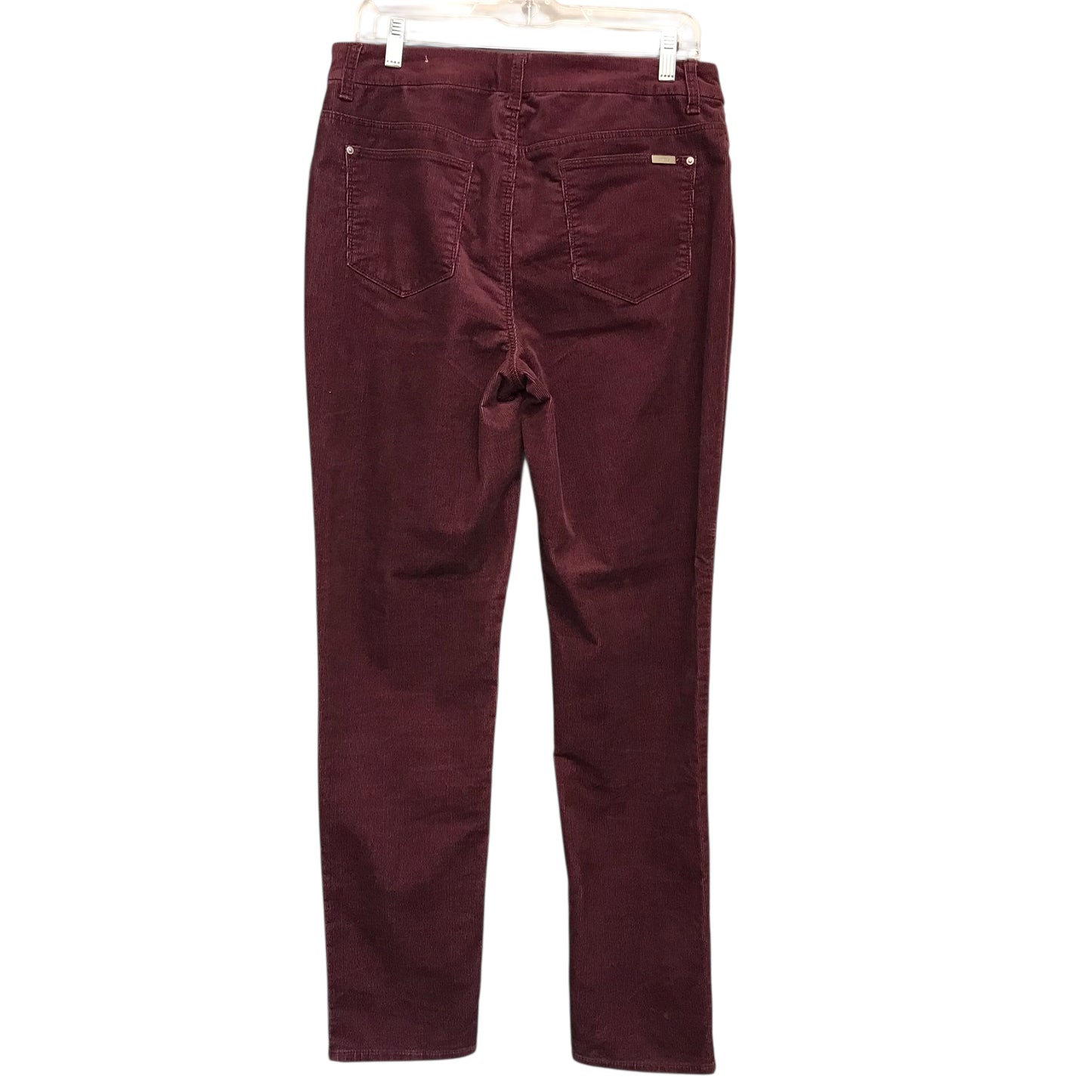 Pants Corduroy By Chicos In Maroon, Size:8