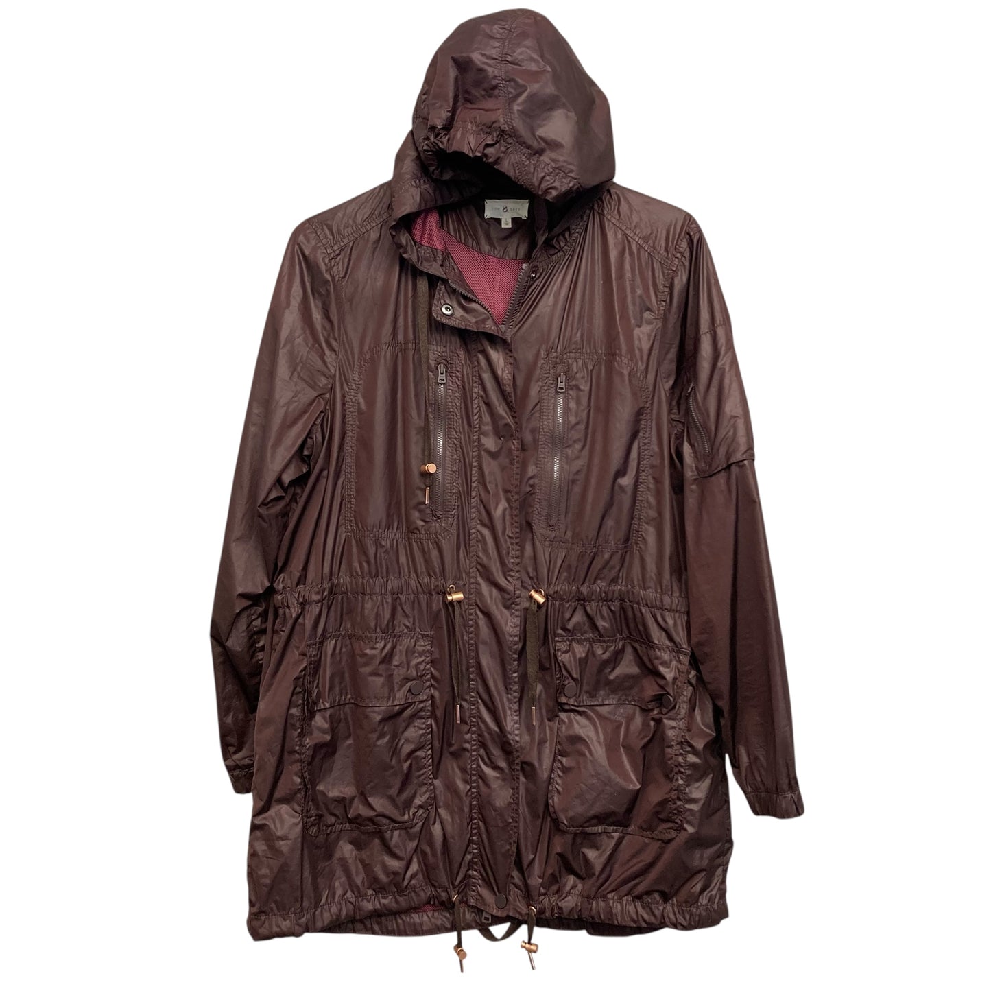 Jacket Windbreaker By Lou And Grey In Brown, Size:L