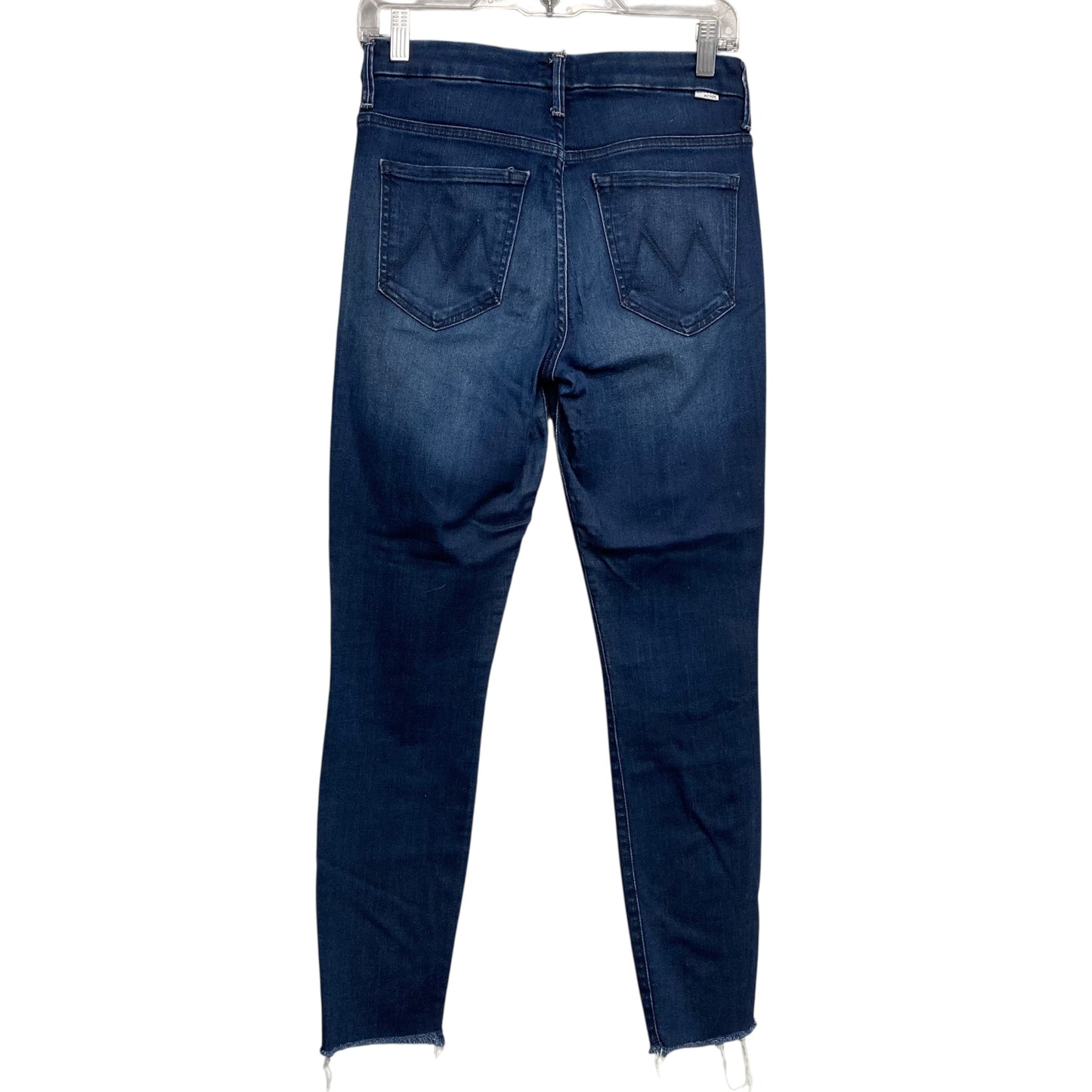 Jeans Skinny By Mother In Blue Denim, Size:4