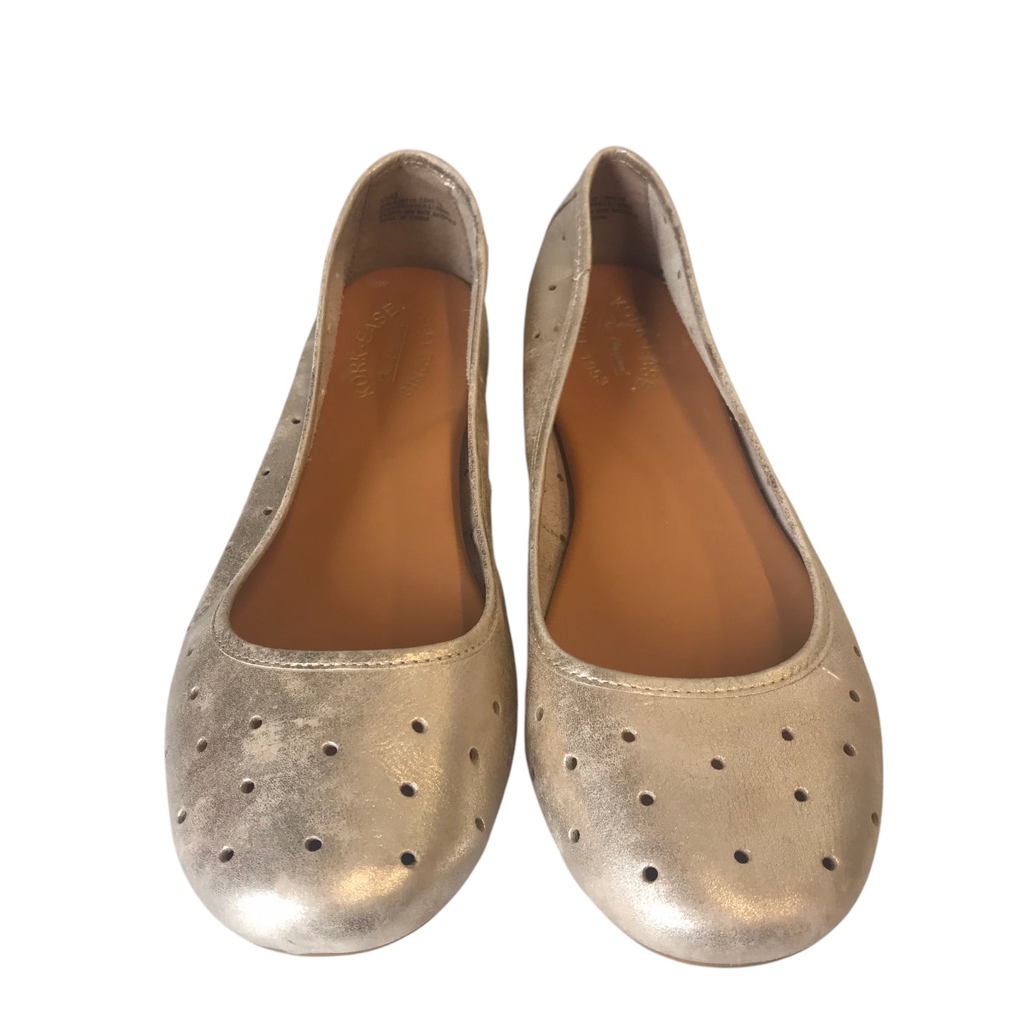 SHOES FLATS by KORK EASE In GOLD, Size: 10