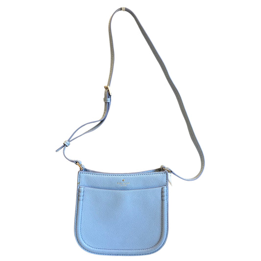 Crossbody Designer By Kate Spade In Blue, Size:Small