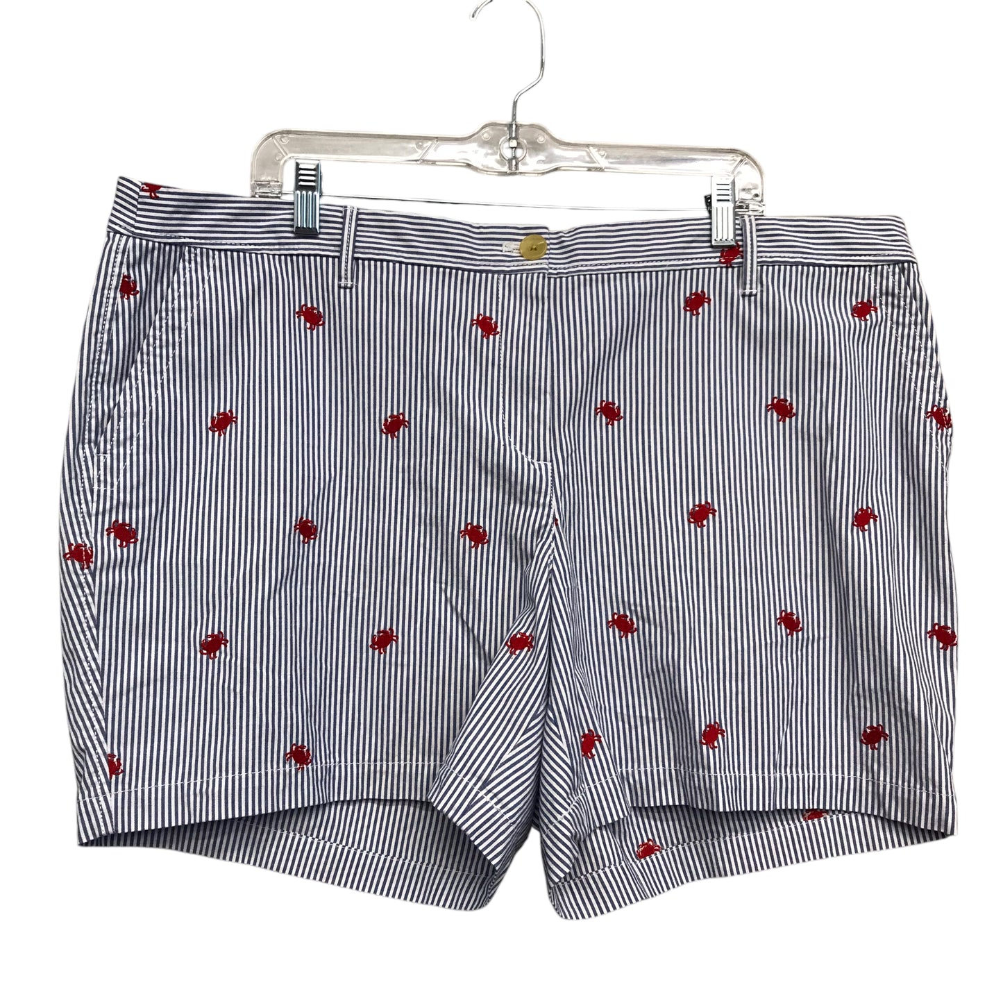 Shorts By Talbots In Striped Pattern, Size:18