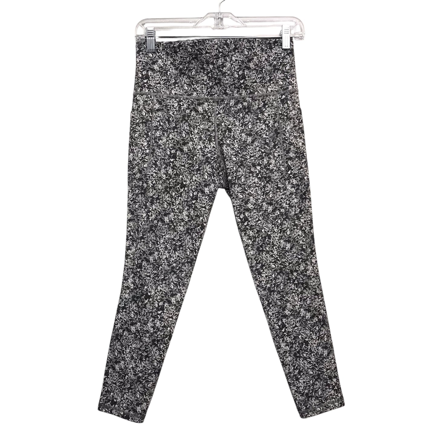 Athletic Leggings By Athleta In Black & White, Size:S