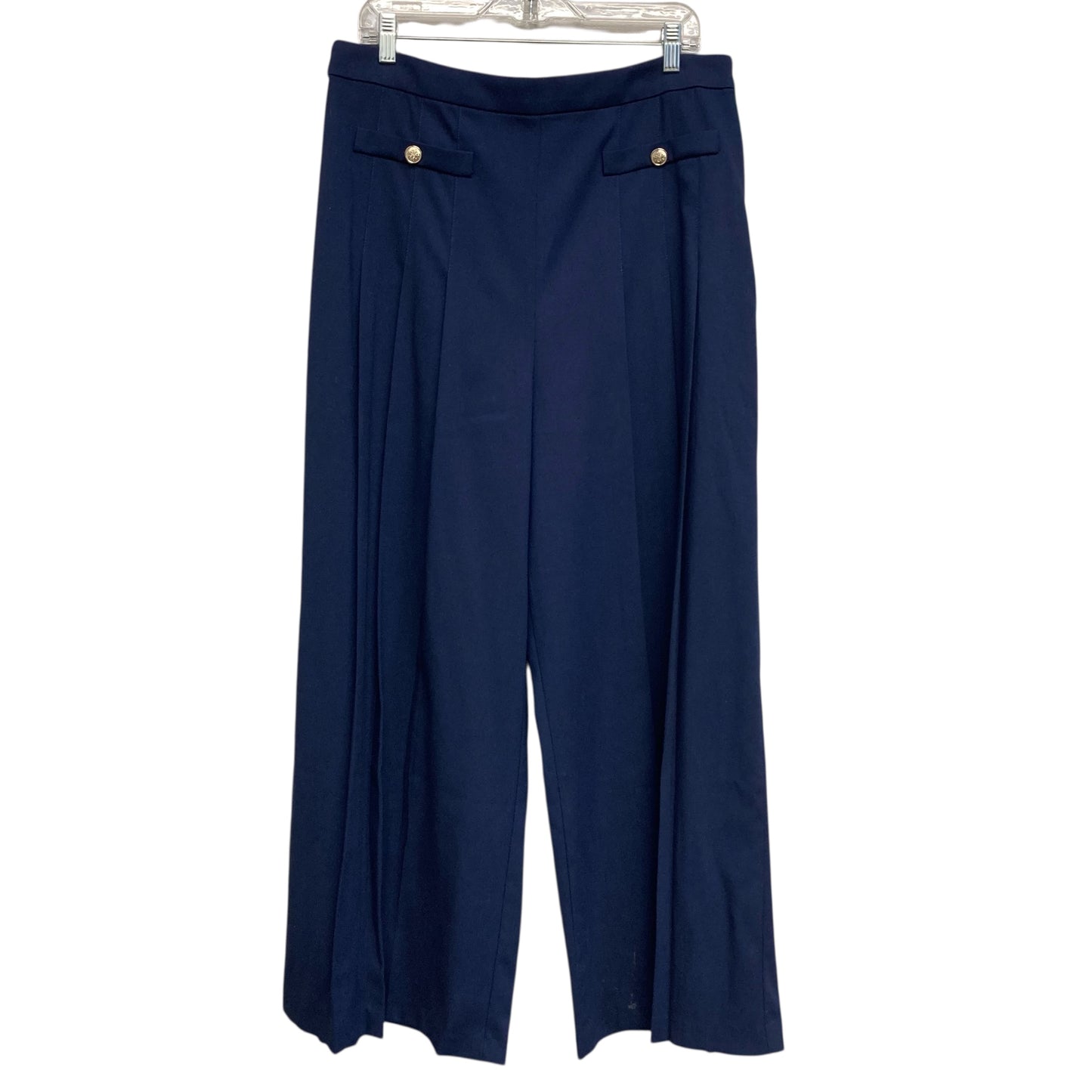 Pants Dress By Loft In Navy, Size:14