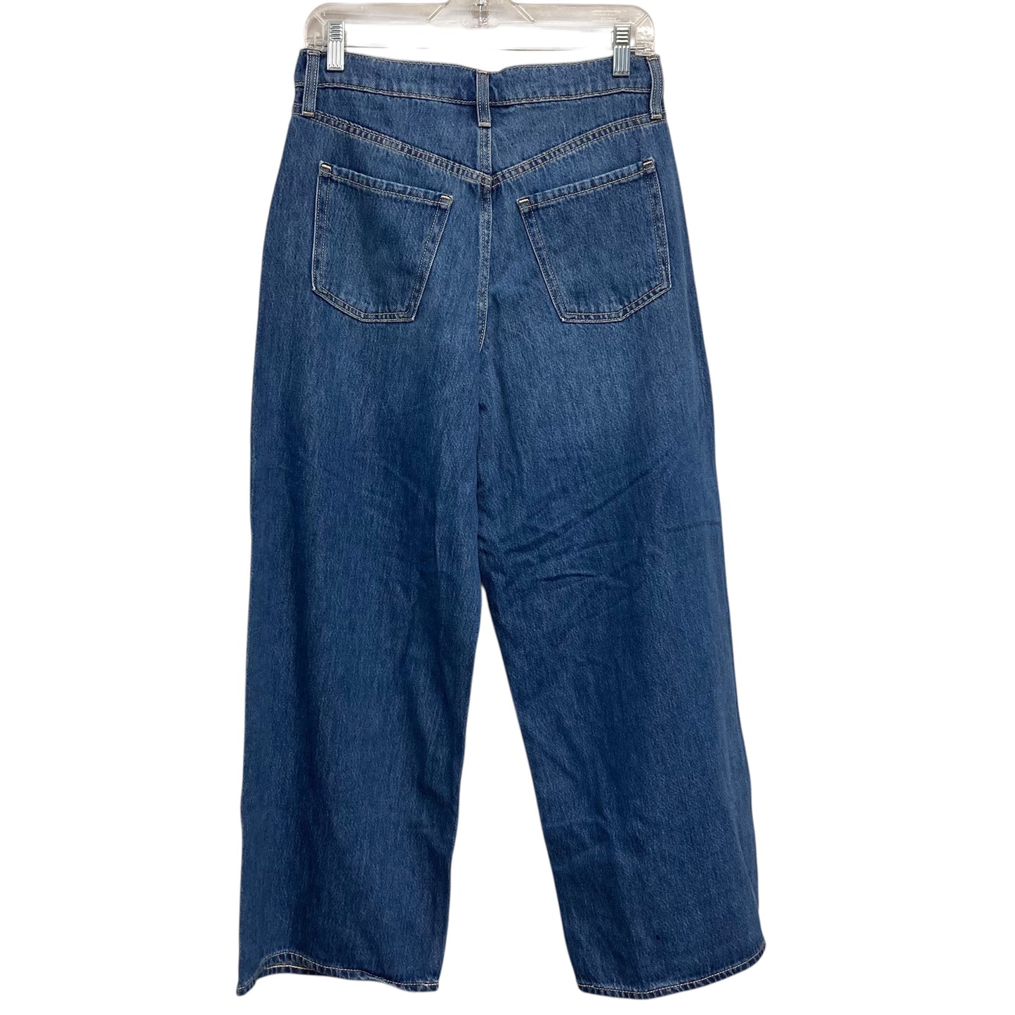 Jeans Wide Leg By Old Navy In Blue Denim, Size:4