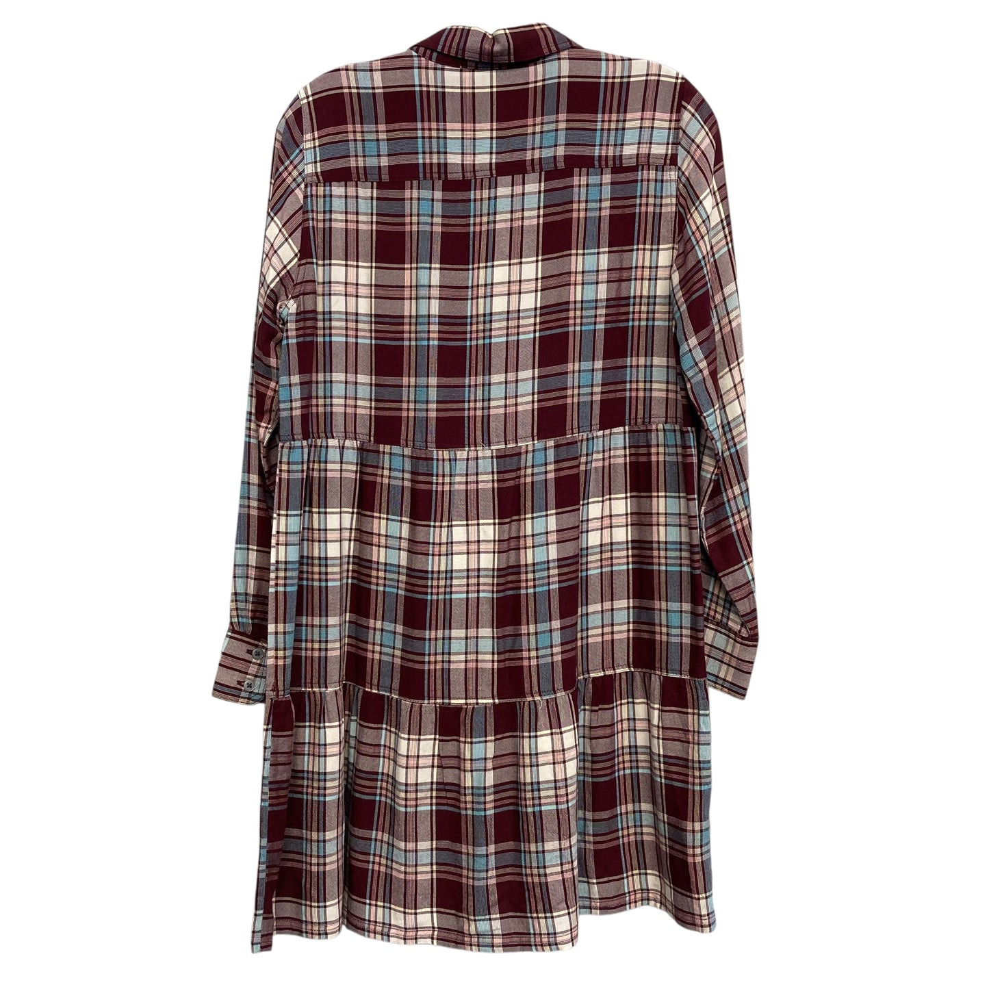 Dress Casual Short By Loft In Plaid Pattern, Size:Sp