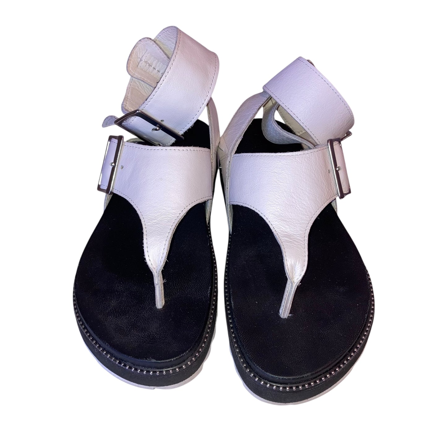 Sandals Flats By Sorel In White, Size:6